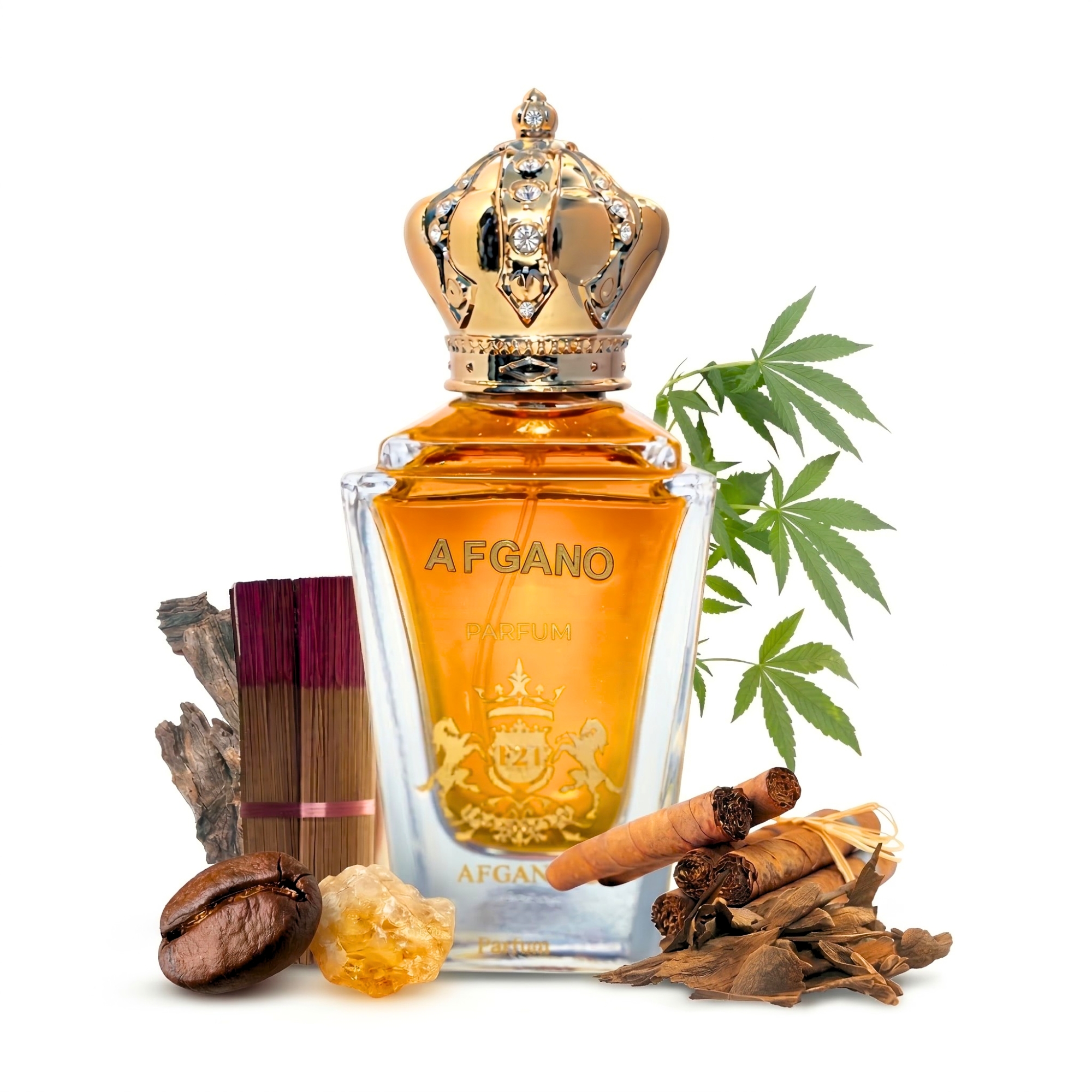 Afgano Parfum for Men – Intense Woody Oud, Tobacco & Incense Scent ​