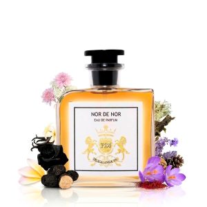 Nor De Nor Eau de Parfum – Unisex Dark Rose, Saffron & Oud Fragrance