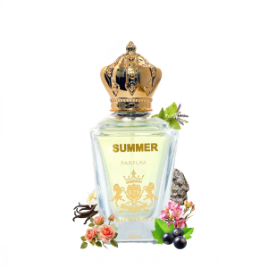 Summer Parfum – Unisex Cassis, Rose & Vanilla Woody Fragrance