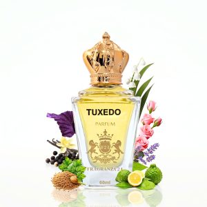 Tuxedo Parfum – Unisex Violet Leaf, Rose, Black Pepper & Bourbon Vanilla Fragrance